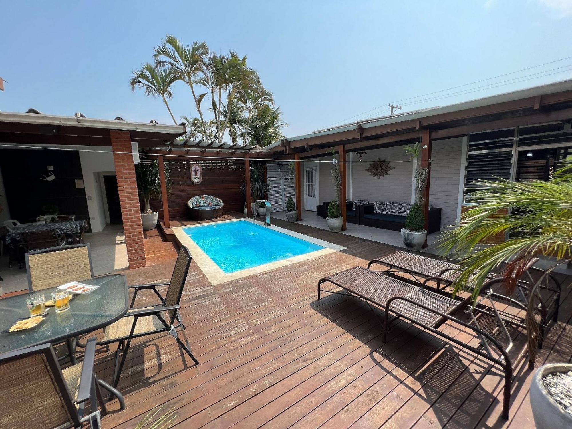 Casa Agradavel Com Piscina, A Poucos Passos Da Praia Peruíbe Exteriér fotografie