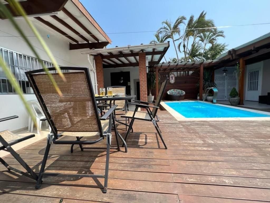 Casa Agradavel Com Piscina, A Poucos Passos Da Praia Peruíbe Exteriér fotografie